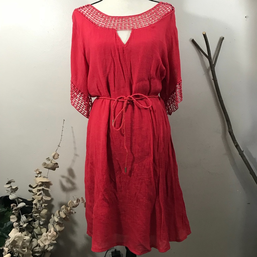 MLLE Gabrielle Peasant Dress